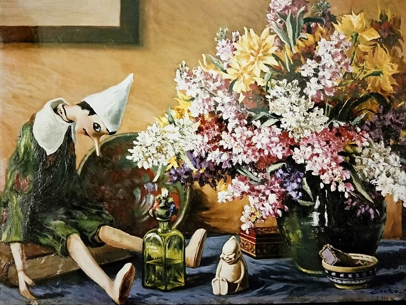 1884-Enzo Baglioni - Natura morta